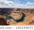 Horseshoe Bend, one of America's most iconic tourist attractions. 140249655
