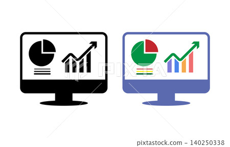 Business Analytics Dashboard Monitoring with Growth Charts Business Analytics Dashboard Monitoring with Growth Charts 140250338
