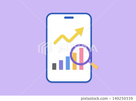 Mobile Business Analytics Growth Report with Data Search Mobile Business Analytics Growth Report with Data Search 140250339