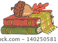 Hand Drawn Acorn Illustration 140250581