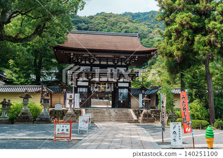 Matsuo Taisha Shrine in summer: Tower Gate Matsuo Taisha Shrine in summer: Tower Gate 140251100