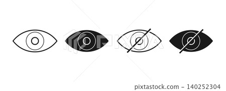 Vision Control Concept Vector illustration Vision Control Concept Vector illustration 140252304