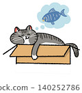 Cat in a box 140252786