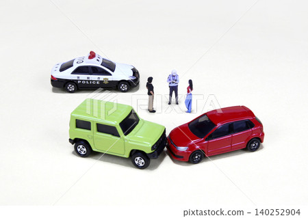 Traffic accident insurance accident scene image Traffic accident insurance accident scene image 140252904