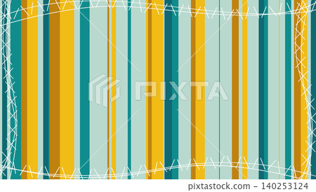 Summer-colored random stripe frame background Summer-colored random stripe frame background 140253124