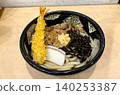 [Kurashiki City, Okayama Prefecture] "Furuichi Nakaten," the birthplace of bukkake udon, serves meat tempura bukkake udon. 140253387