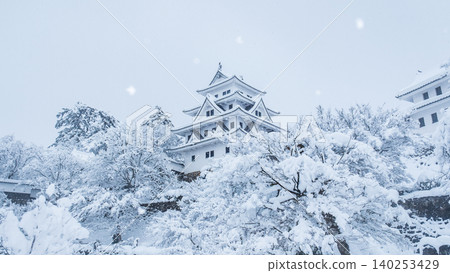 Gujo Hachiman Castle (Winter) Gujo Hachiman Castle (Winter) 140253429
