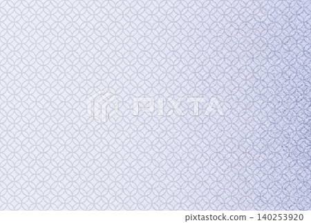 Background image 4: A delicate, shimmering pale wisteria-colored pattern overlaid with a light blue Shippo (seven treasures) design. 140253920