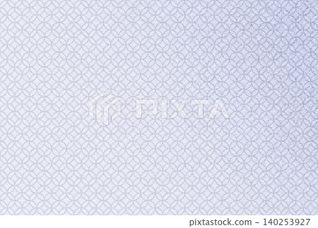 Background image 11: A delicate, shimmering pale wisteria-colored pattern overlaid with a light blue Shippo (seven treasures) design. 140253927