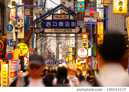 Tokyo's bar district, Kanda Station West Exit Tokyo's bar district, Kanda Station West Exit 140254137