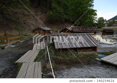 The hot spring source at Oku-Nikko Yumoto 140254618