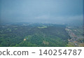 這是富山縣黑部川沖積扇的景象，隨著雨季臨近，這裡的空氣中含有大量的水蒸氣。 140254787