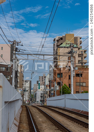 Scenery at Hiroden Tenmabashi 140254866