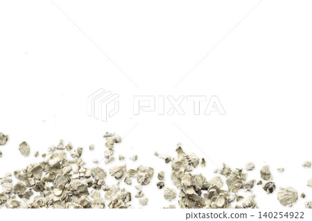 Oatmeal flakes frame copy space Oatmeal flakes frame copy space 140254922