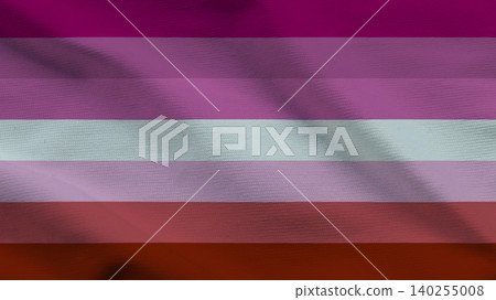 Lesbian Pride Flag Variant Textured Background Lesbian Pride Flag Variant Textured Background 140255008