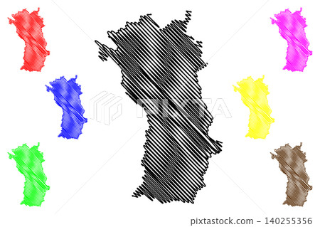 Imst district (Republic of Austria or osterreich, Tyrol or Tirol state) map vector illustration, scribble sketch Bezirk Imst map Imst district (Republic of Austria or osterreich, Tyrol or Tirol state) map vector illustration, scribble sketch Bezirk Imst map 140255356