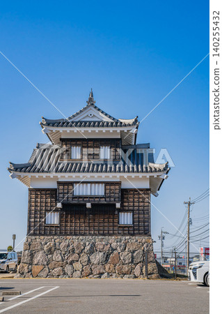 A view of Nishio Castle in Nishio City (Aichi Prefecture) 140255432