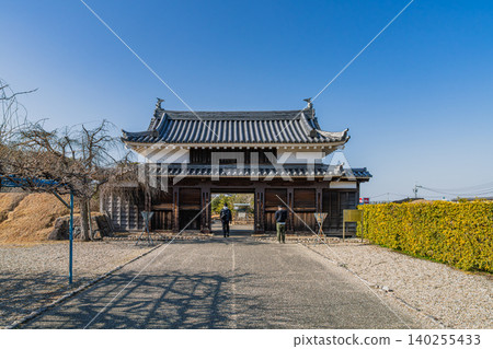 A view of Nishio Castle in Nishio City (Aichi Prefecture) 140255433