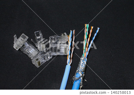Homemade LAN cable Homemade LAN cable 140258013