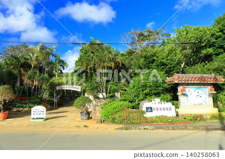 [Okinawa Prefecture] Sunny weather at Miyako Island Tropical Botanical Garden 140258063