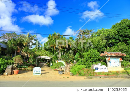 [Okinawa Prefecture] Sunny weather at Miyako Island Tropical Botanical Garden 140258065