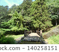 Akaiwaji Temple, Toyohashi City: Bridge over the waterway from the sediment control dam. 140258151