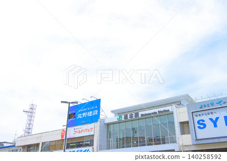 長野縣松本市松本站風景 長野縣松本市松本站風景 140258592