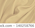 Smooth elegant golden silk or satin luxury cloth texture as wedding background. Luxurious background design. In Sepia toned. Retro style 140258766