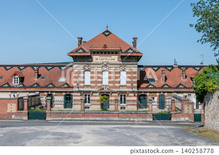 Champagne De Castellane Historic Headquarters in Epernay, France 140258778