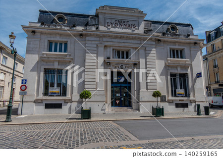 Historic Credit Lyonnais LCL Bank Building in Epernay France Historic Credit Lyonnais LCL Bank Building in Epernay France 140259165