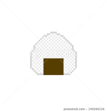 Onigiri pixel art 140260126