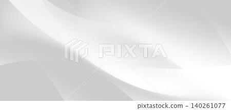Abstract white grey background with grey curve decoration, minimalist geometric design Abstract white grey background with grey curve decoration, minimalist geometric design 140261077