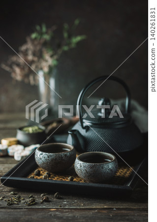Healthy green tea Healthy green tea 140261831