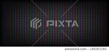RGB screen pixel pattern. LED TV screen background. LCD display grid dots wallpaper. Red Green Blue diode pixels videowall concept. Projector or television monitor texture backdrop. Vector wallpaper RGB screen pixel pattern. LED TV screen background. LCD display grid dots wallpaper. Red Green Blue diode pixels videowall concept. Projector or television monitor texture backdrop. Vector wallpaper 140263168