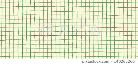 Hand drawn square grid seamless pattern. Yellow green repeated doodled checkered background. Sketch thin checker paper texture. Pencil drawn journal sheet notebook template. Vector line planer page Hand drawn square grid seamless pattern. Yellow green repeated doodled checkered background. Sketch thin checker paper texture. Pencil drawn journal sheet notebook template. Vector line planer page 140263266