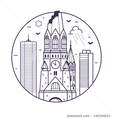 Kaiser Wilhelm Memorial Church Berlin Landmark Kaiser Wilhelm Memorial Church Berlin Landmark 140264655