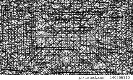 Grunge black and white background. Fully digital hand drawn with a brushstrokes hatching or lineart Grunge black and white background. Fully digital hand drawn with a brushstrokes hatching or lineart 140266510