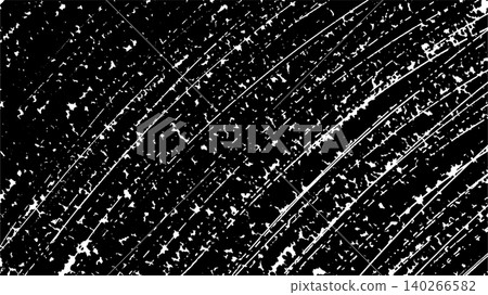 Grunge black and white background. Fully digital hand drawn with a brushstrokes hatching with Grunge black and white background. Fully digital hand drawn with a brushstrokes hatching with 140266582