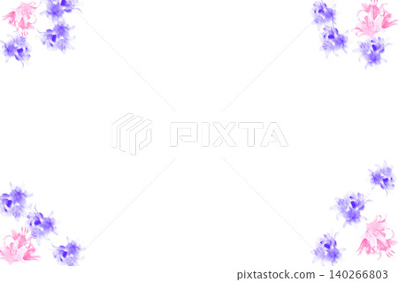 Pink in blue.Nice flower heads.Beauty for decoraton Pink in blue.Nice flower heads.Beauty for decoraton 140266803