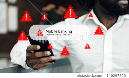 Scam call sms message warning users about suspicious banking activity Scam call sms message warning users about suspicious banking activity 140267513