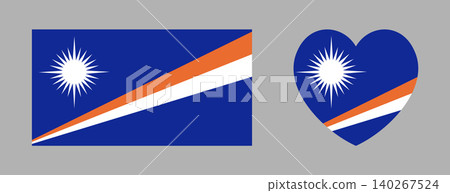 Flag of Marshall Islands heart, rectangle icon, button. Rectangular, heart national flag of Marshall Islands sticker, badge set. Marshall Islands flag button, background. Flag of Marshall Islands heart, rectangle icon, button. Rectangular, heart national flag of Marshall Islands sticker, badge set. Marshall Islands flag button, background. 140267524