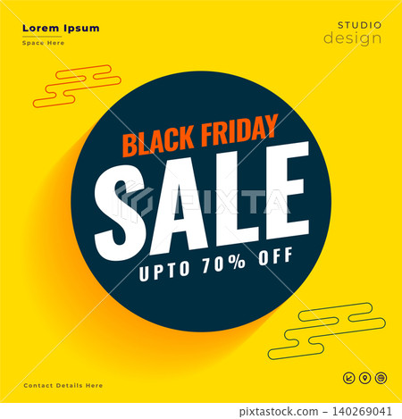 modern style black friday holiday sale offer poster for business promo modern style black friday holiday sale offer poster for business promo 140269041