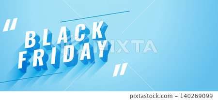 3d style black friday lettering banner for business promotion 3d style black friday lettering banner for business promotion 140269099