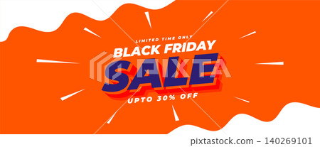 modern style black friday festive sale offer banner design 140269101