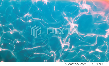 Turquoise abstract background with pink glowing smoke lines, soft energy flow, and delicate neural-style connections. Turquoise abstract background with pink glowing smoke lines, soft energy flow, and delicate neural-style connections. 140269950