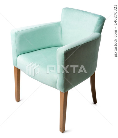 Modern classic arm chair isolated on white Modern classic arm chair isolated on white 140270323