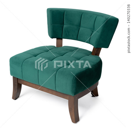 Chair with carriage coupler isolated on white Chair with carriage coupler isolated on white 140270336