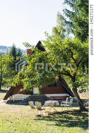 Countryside cottage in the mountains Countryside cottage in the mountains 140271175