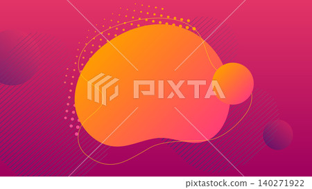 Vibrant Fluid Gradient Background Vibrant Fluid Gradient Background 140271922