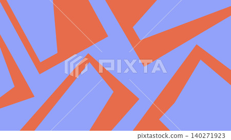 Fresh Pastel Geometric Balance Background 140271923